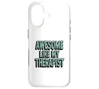 Graphique Minimaliste apaisant : génial comme Mon thérapeute Coque pour iPhone 17