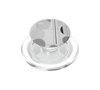Graphique Minimaliste Cercles géométriques Lignes PopSockets PopGrip pour MagSafe