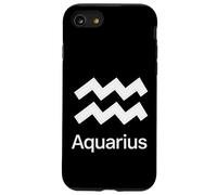 Graphique Minimaliste du Zodiaque Verseau Coque pour iPhone SE (2020) / 7/8