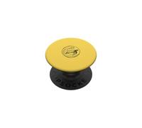 Graphique Minimaliste en Forme de Cercle de Tortue PopSockets PopGrip Adhésif