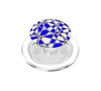 Graphique Minimaliste Vert Abstrait Lignes géométriques PopSockets PopGrip pour MagSafe