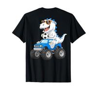 Graphique Monster Truck Dinosaure Soccer pour garçons T-Shirt
