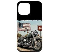 Graphique Moto Freeway pour Un Look Patriotique Coque pour iPhone 13 Pro Max