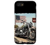 Graphique Moto Freeway pour Un Look Patriotique Coque pour iPhone SE (2020) / 7/8