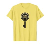 Graphique mystère de détective à clé fermée, T-Shirt, Homme, Citron, XXL