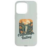 Graphique Nature de la Cascade de la vallée de Cuyahoga Coque pour iPhone 15 Pro Max