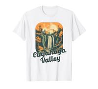 Graphique Nature de la Cascade de la vallée de Cuyahoga T-Shirt