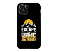 Graphique Nature Escape The Ordinary Adventure Coque pour iPhone 11 Pro