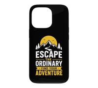 Graphique Nature Escape The Ordinary Adventure Coque pour iPhone 13 Pro