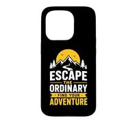Graphique Nature Escape The Ordinary Adventure Coque pour iPhone 15 Pro