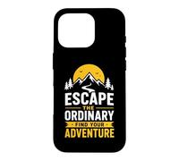 Graphique Nature Escape The Ordinary Adventure Coque pour iPhone 16 Pro