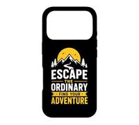 Graphique Nature Escape The Ordinary Adventure Coque pour iPhone 17 Pro