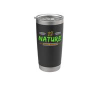 Graphique nature feuille d'érable Gobelet isotherme en acier inoxydable double paroi