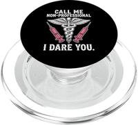 Graphique Non Professionnel I Dare You Nurse PopSockets PopGrip pour MagSafe