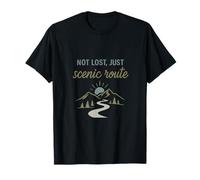 Graphique « Not Lost Just Scenic Route Camping Adventure » T-Shirt