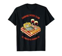 Graphique Oméga-3 Al Fresco du Sardine Picnic Club T-Shirt