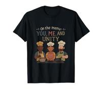 Graphique « on The Menu You Me and Unity Chef Diversity » T-Shirt