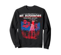 Graphique Patriotique de la Visite d'extraterrestres du MT Rushmore Sweatshirt