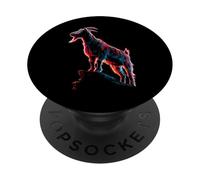 Graphique pour Amoureux des Animaux de chèvre, forêt, Montagnes PopSockets PopGrip Adhésif