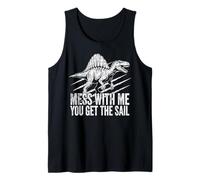 Graphique préhistorique Amusant de Dinosaure Raptor Spinosaurus Débardeur