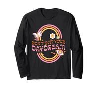 Graphique rétro Arc-en-Ciel Daisy Daydream Manche Longue