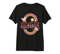 Graphique rétro Arc-en-Ciel Daisy Daydream T-Shirt Haut de Gamme