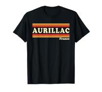Graphique rétro Aurillac France des années 80 T-Shirt