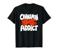 Graphique rétro Cinnamon Addict Lover T-Shirt