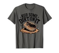 Graphique rétro de Baseball Rub Some Dirt on It pour Hommes, Femmes, garçons T-Shirt