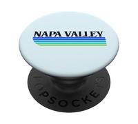 Graphique rétro de Napa Valley California - Napa Valley CA CV29X PopSockets PopGrip Adhésif