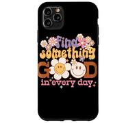 Graphique rétro Find Something Good Every Day Coque pour iPhone 11 Pro Max