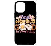 Graphique rétro Find Something Good Every Day Coque pour iPhone 12 Mini