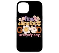 Graphique rétro Find Something Good Every Day Coque pour iPhone 13