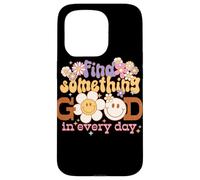 Graphique rétro Find Something Good Every Day Coque pour iPhone 15 Pro