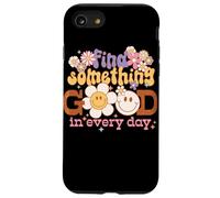 Graphique rétro Find Something Good Every Day Coque pour iPhone SE (2020) / 7/8