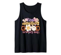 Graphique rétro Find Something Good Every Day Débardeur