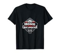 Graphique rétro Pickleball Home Run Court Advantage T-Shirt
