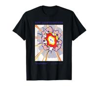 Graphique rétro Roy Lichtenstein Explosion Pop Art T-Shirt