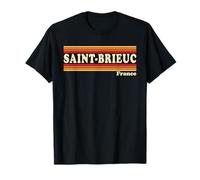 Graphique rétro Vintage Saint-Brieuc France des années 80 T-Shirt