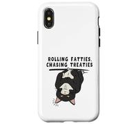 Graphique Rolling Fatties Chasing Treaties Coque pour iPhone X/XS