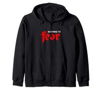Graphique Rouge « Nothing to Fear » Sweat à Capuche