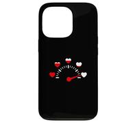 Graphique Rouge Presque sans cœur Coque pour iPhone 13 Pro
