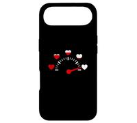 Graphique Rouge Presque sans cœur Coque pour iPhone Air