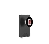 Graphique Rouge scène Falaise Japonaise Rouge PopSockets PopWallet pour MagSafe