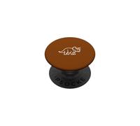 Graphique Scientifique du Dinosaure à Cornes tricératops PopSockets PopGrip Adhésif