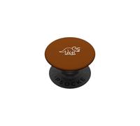 Graphique Scientifique du Dinosaure à Cornes tricératops PopSockets PopGrip Adhésif