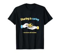 Graphique « Sharing is Caring One Brain Cell Couples » T-Shirt