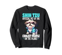 Graphique Shih Tzu pour Les Amoureux des Chiens Sweatshirt