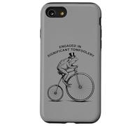 Graphique significatif Tomfoolery Penny-Farthing Bullfrog Coque pour iPhone SE (2020) / 7/8
