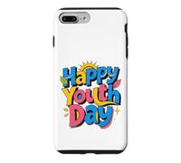 Graphique Soleil Happy Youth Day Coque pour iPhone 7 Plus/8 Plus